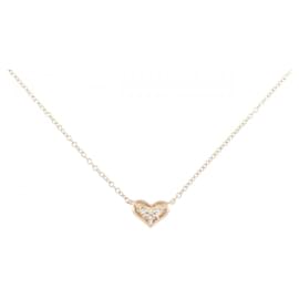 Autre Marque Collana in diamante in oro rosa K10