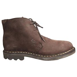 Autre Marque Botines Donaldson Sigour Marrón Oscuro de Ante
