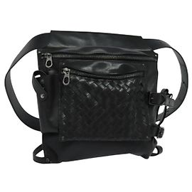 Bottega Veneta Cintura Utility in pelle con Intrecciato
