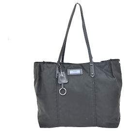Prada Etikette Tote Tessuto Groß