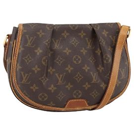 LOUIS VUITTON Borsa a Spalla Monogram Menilmontant PM M40474 LV Auth ARZ861