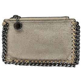 Stella Mc Cartney Tarjetero de cuero vegano Stella McCartney vintage