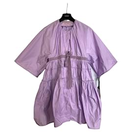 Vestido em camadas lavanda Giambattista Valli