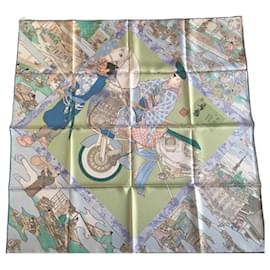 Hermès: Foulard "Gli Artigiani di Hermès" 90 cm