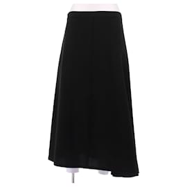 Jupe longue noire en laine - Jil Sander
