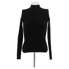 Acne Studios Schwarzer Rollkragen aus Baumwolle