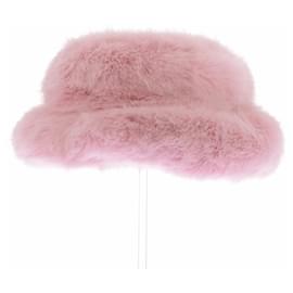 Autre Marque Pompon in pelliccia rosa EMMA BREWIN