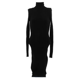 Vestido negro de cuello alto Wolford