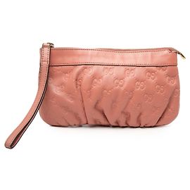 Guccissima rosa Gucci Handgelenk-Clutch