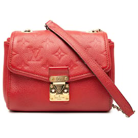 Louis Vuitton Monogram Empreinte Saint Germain BB Rosso