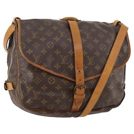 Louis Vuitton Saumur Monogram Canvas 35