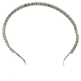 Fascia Alice in strass argento Prada