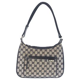 Borsa a Spalla in Tela GG in Pelle Gucci