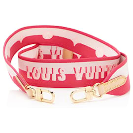 Cinghia a Spalla Bandouliere 20 in Jacquard con Logo Louis Vuitton