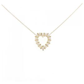 Autre Marque Collana in perle Akoya a forma di cuore Au750