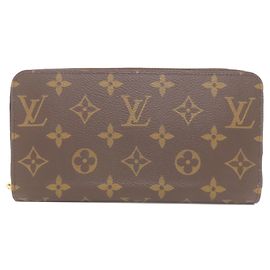 Lange Brieftasche aus Monogramm-Canvas von Louis Vuitton