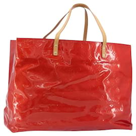 LOUIS VUITTON Borsa Tote Reade GM Monogram Vernis Rossa M91084 LV Auth AMZ416 - Louis Vuitton