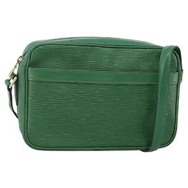 LOUIS VUITTON Borsa a Spalla Epi Trocadero 23 Verde M52304 LV Auth INZ078