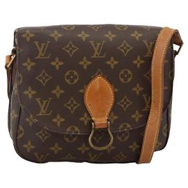 LOUIS VUITTON Borsa a Spalla Monogram Saint Cloud GM M51242 LV Auth INZ029