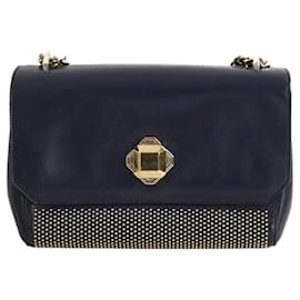 Borsa a tracolla blu navy - Elie Saab