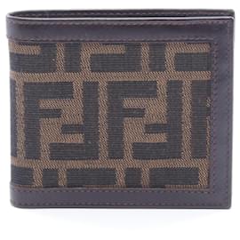 Fendi Zucca Bi-Fold Geldbörse
