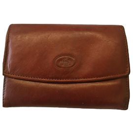 Autre Marque The Bridge Brown Leather Wallet