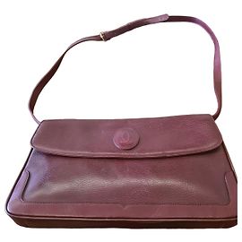 Borsa a tracolla Cartier in pelle bordeaux