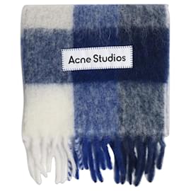 Blaues Vally Karoschal - Acne