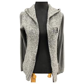 VDP Club Grauer Cashmere-Cardigan mit Pailletten - Autre Marque
