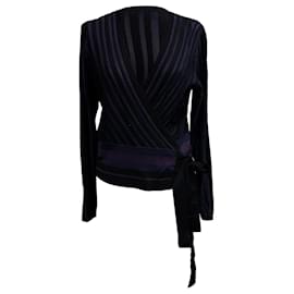 Top Wrap Diane von Furstenberg in Viscosa Multicolore - Diane Von Furstenberg