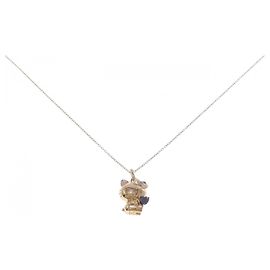 Autre Marque Collana in diamante Cat Au750