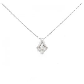 Autre Marque Collar de diamantes de platino PT900 PT850
