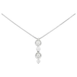 Autre Marque Diamant-Halskette PT900 PT850