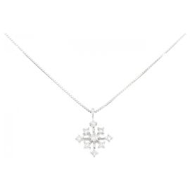 Autre Marque Collana in diamante in oro bianco Au750