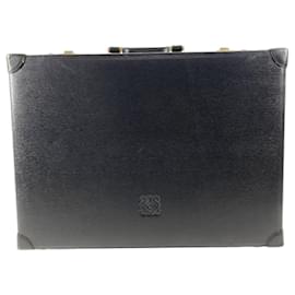 Valigetta Attache Anagramma Logo Vintage Loewe