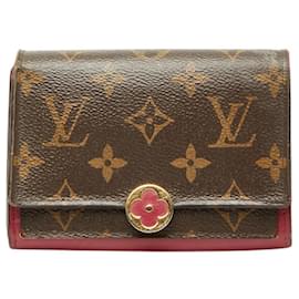 Portefeuille Compact Bi-fold Monogram Flore Louis Vuitton