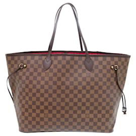 Borsa tote Louis Vuitton Neverfull GM Damier Ebene