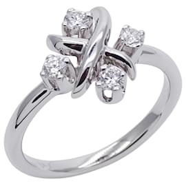 Tiffany & Co. Platinum Diamond Band Ring
