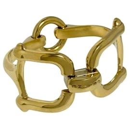 Bracciale in metallo dorato con morsetto Celine - Céline