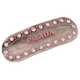 Fermaglio per Capelli Plex da Donna Prada in Rosa