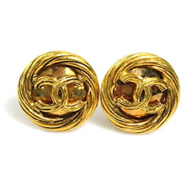 Orecchini a clip in oro Chanel