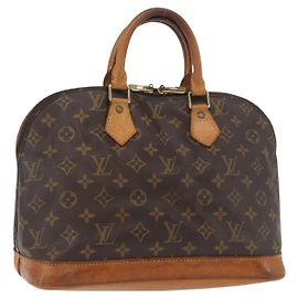 LOUIS VUITTON Borsa a Mano Monogram Alma M51130 LV Auth ARZ831
