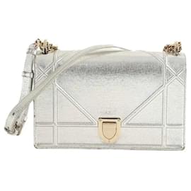 Borsa a tracolla argentata - Dior