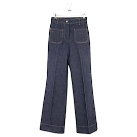 Victoria Beckham Vaqueros bootcut azules