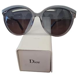 Dior Sonnenbrille aus grauem Acetat
