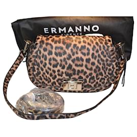 Ermanno Scervino Tasche Leo Print Lederoptik