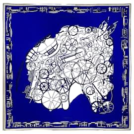 Hermès: Foulard/Quadrato "Complicazione Equestre" 90 cm