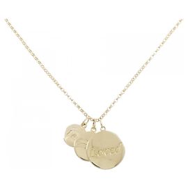 Autre Marque Collana in diamante in oro giallo 14K