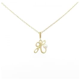 Collana Mikimoto in oro Au750 con perle Akoya
