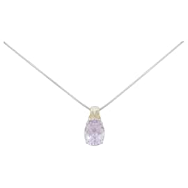 Autre Marque Collana in ametista bicolore in Au750